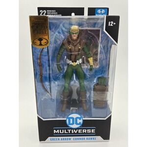 McFarlane DC Multiverse Green Arrow Connor Hawke Gold Label 7" Action Figure NEW